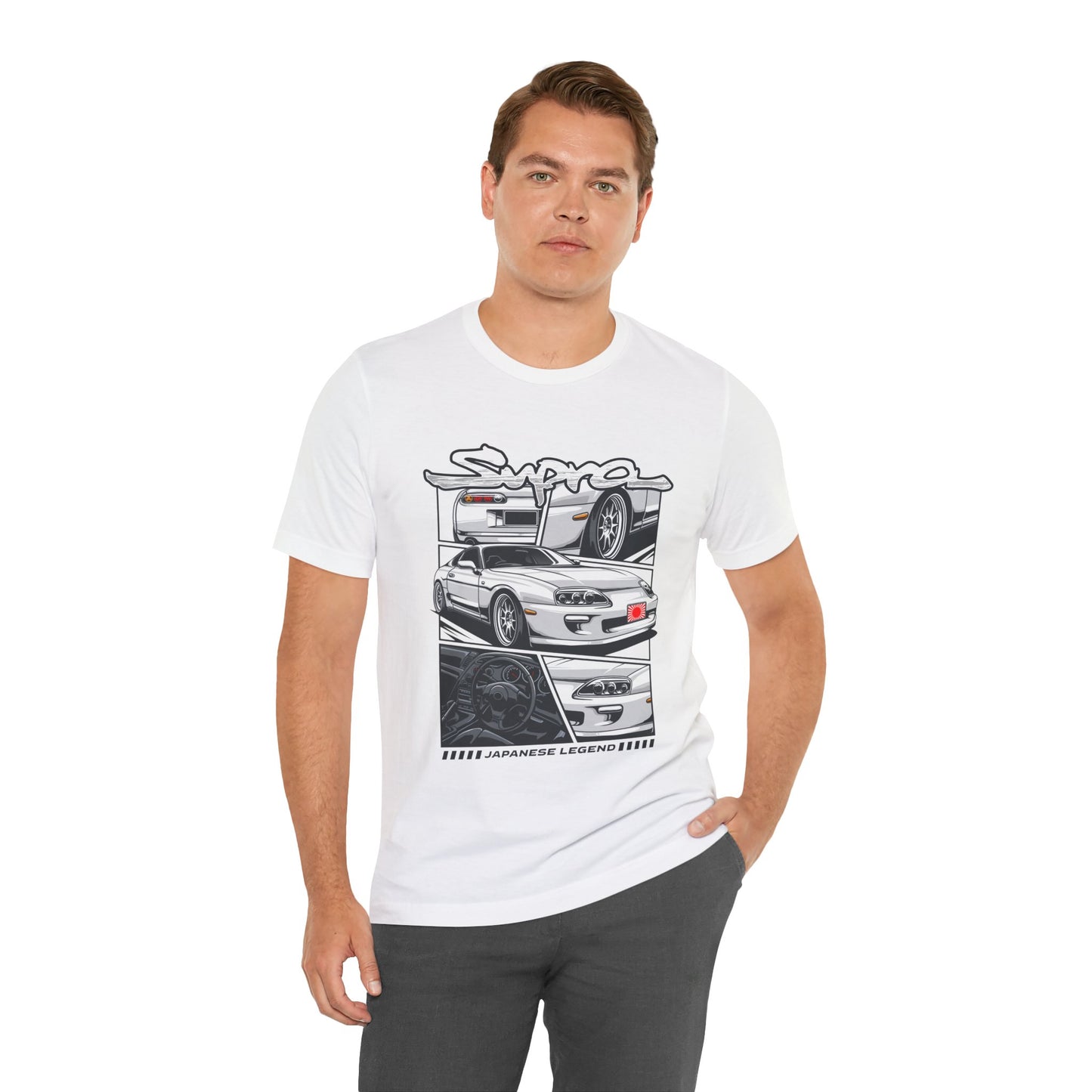 Japanese Legend Supra Unisex Jersey Tee - Car Enthusiast Apparel