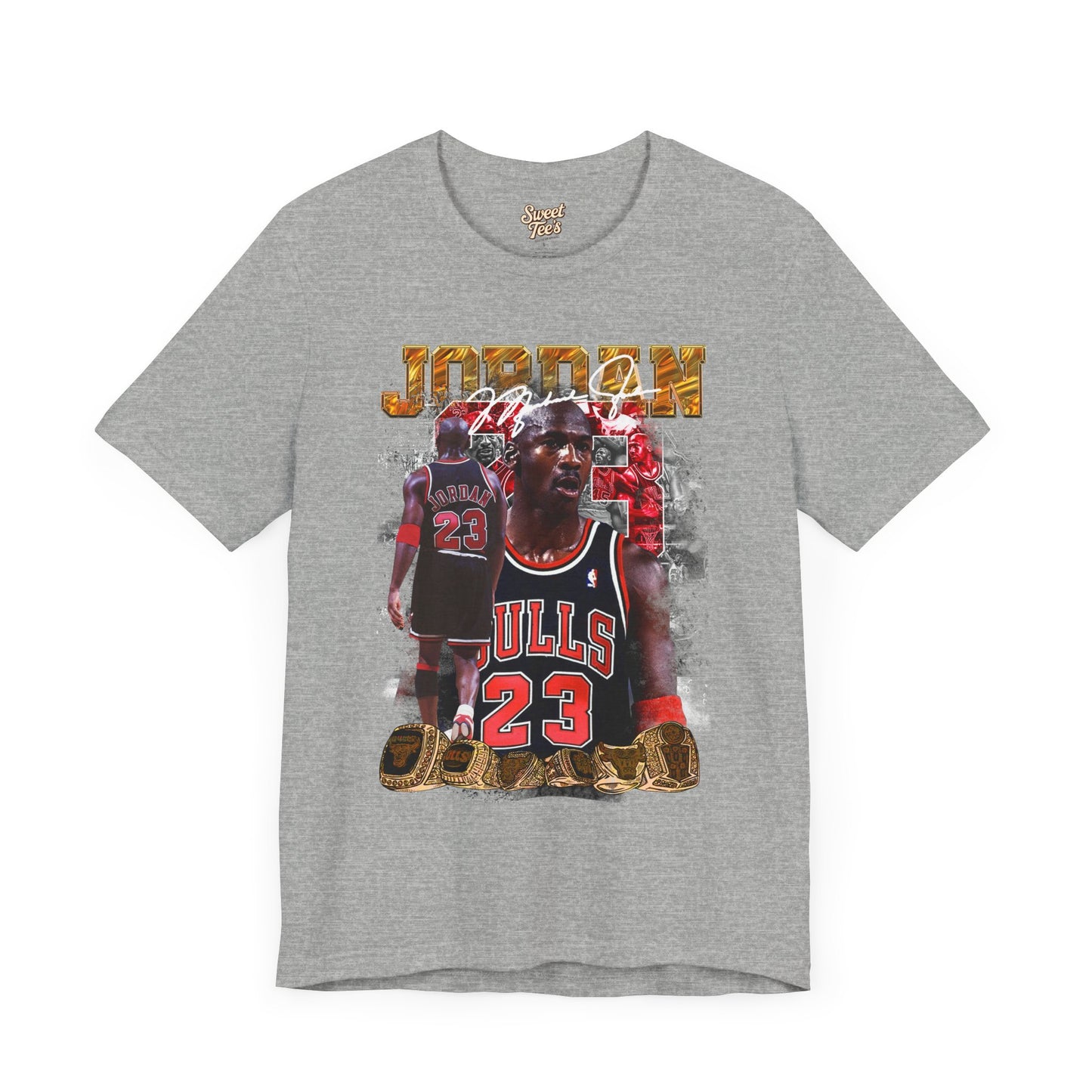 Michael Jordan Graphic Unisex Tee - Retro Sportswear for Basketball Fans