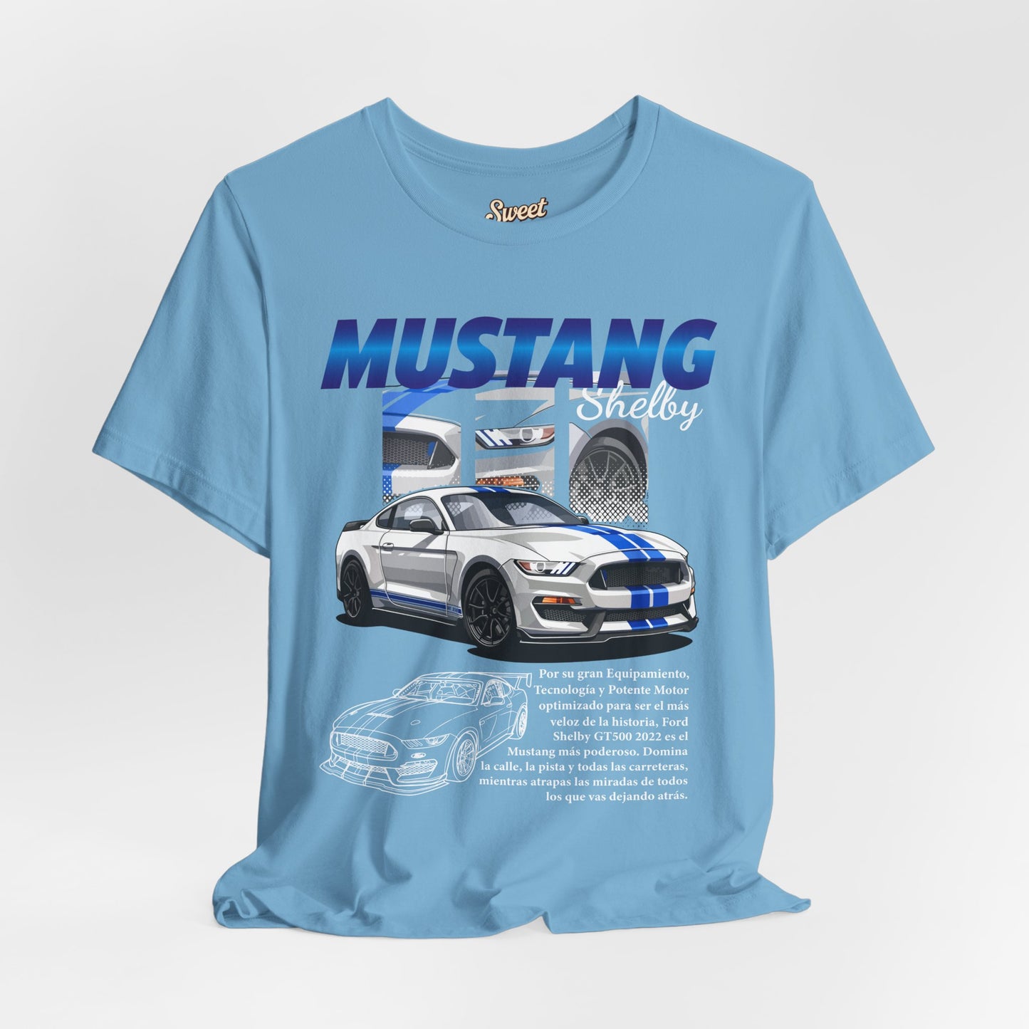 Mustang Graphic Tee for Car Enthusiasts | Unisex Jersey Short Sleeve Shirt