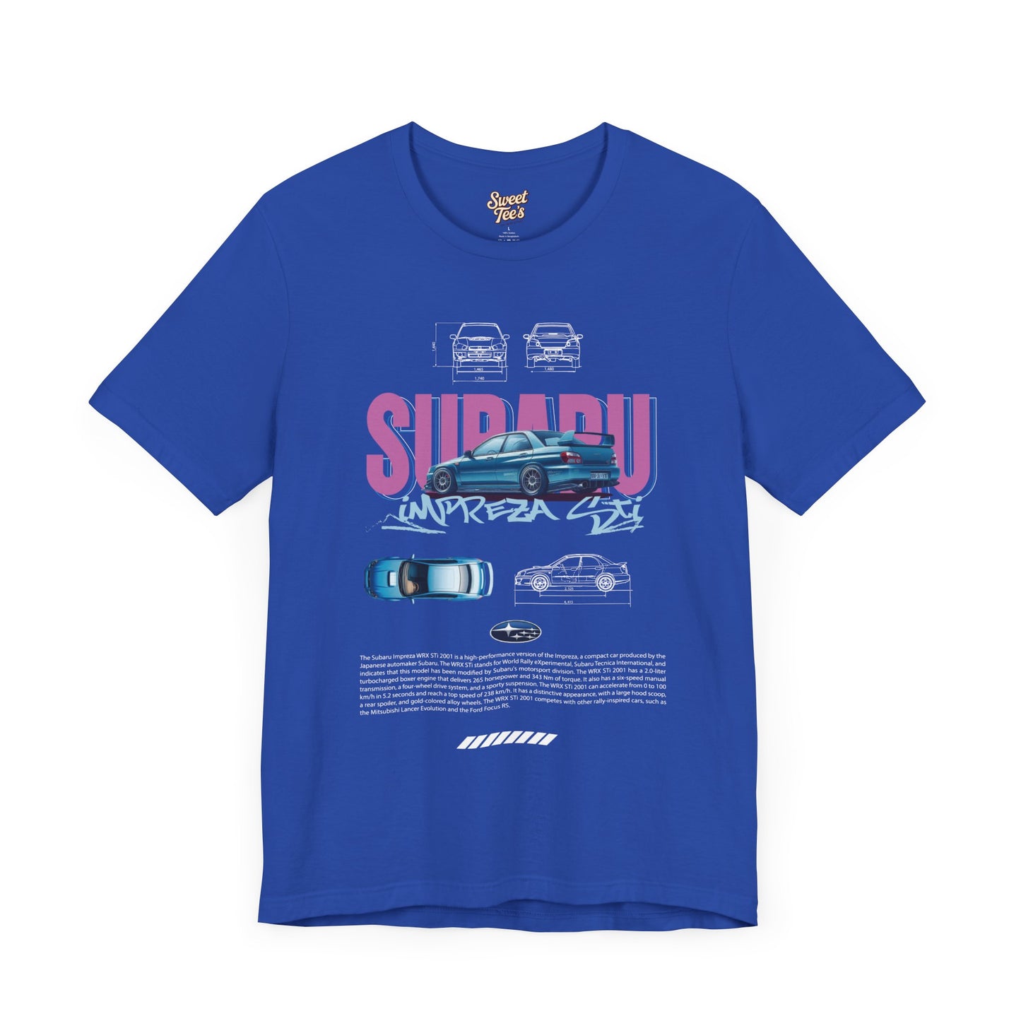 Subaru Impreza Graphic Tee - Unisex Jersey Short Sleeve T-Shirt