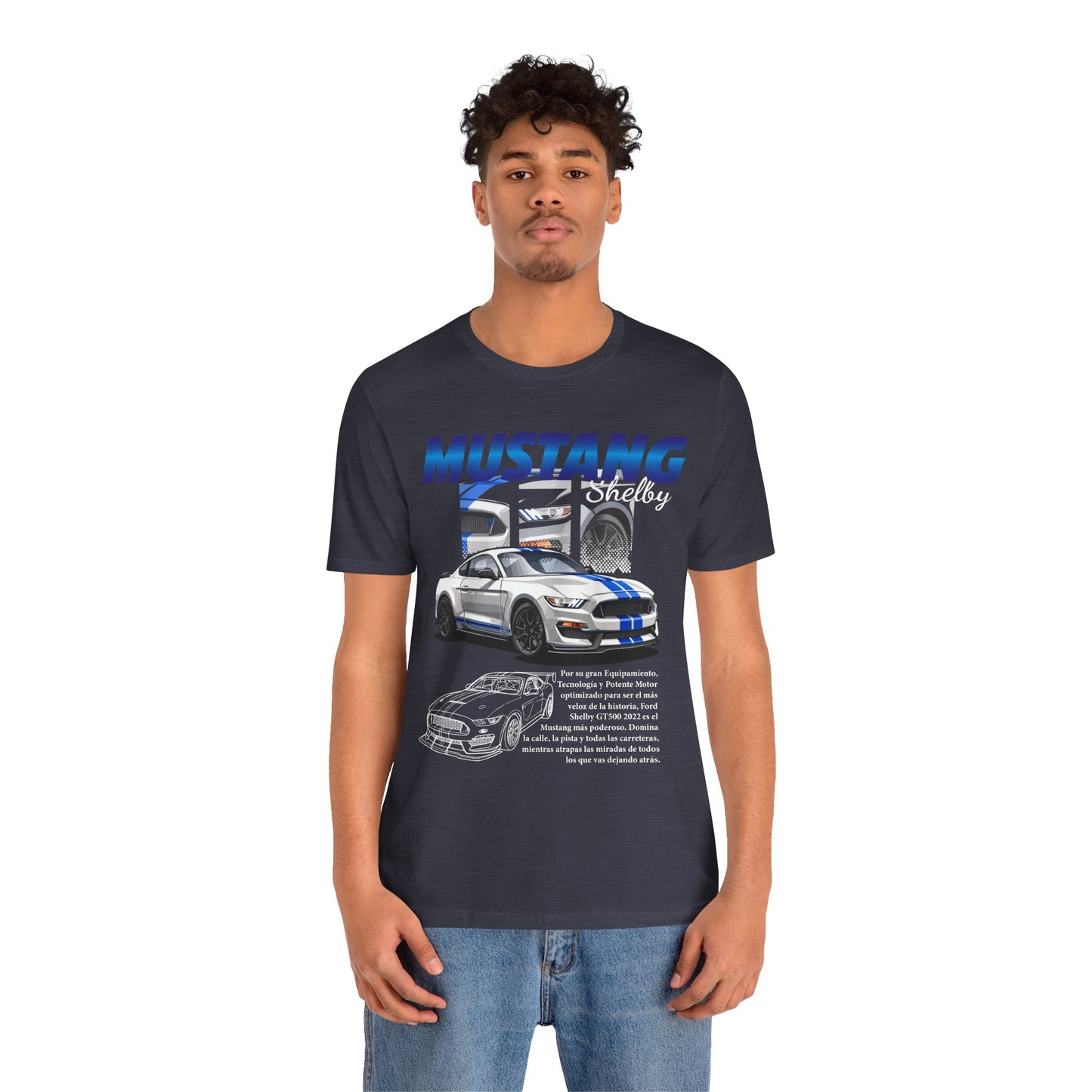 Mustang Graphic Tee for Car Enthusiasts | Unisex Jersey Short Sleeve Shirt