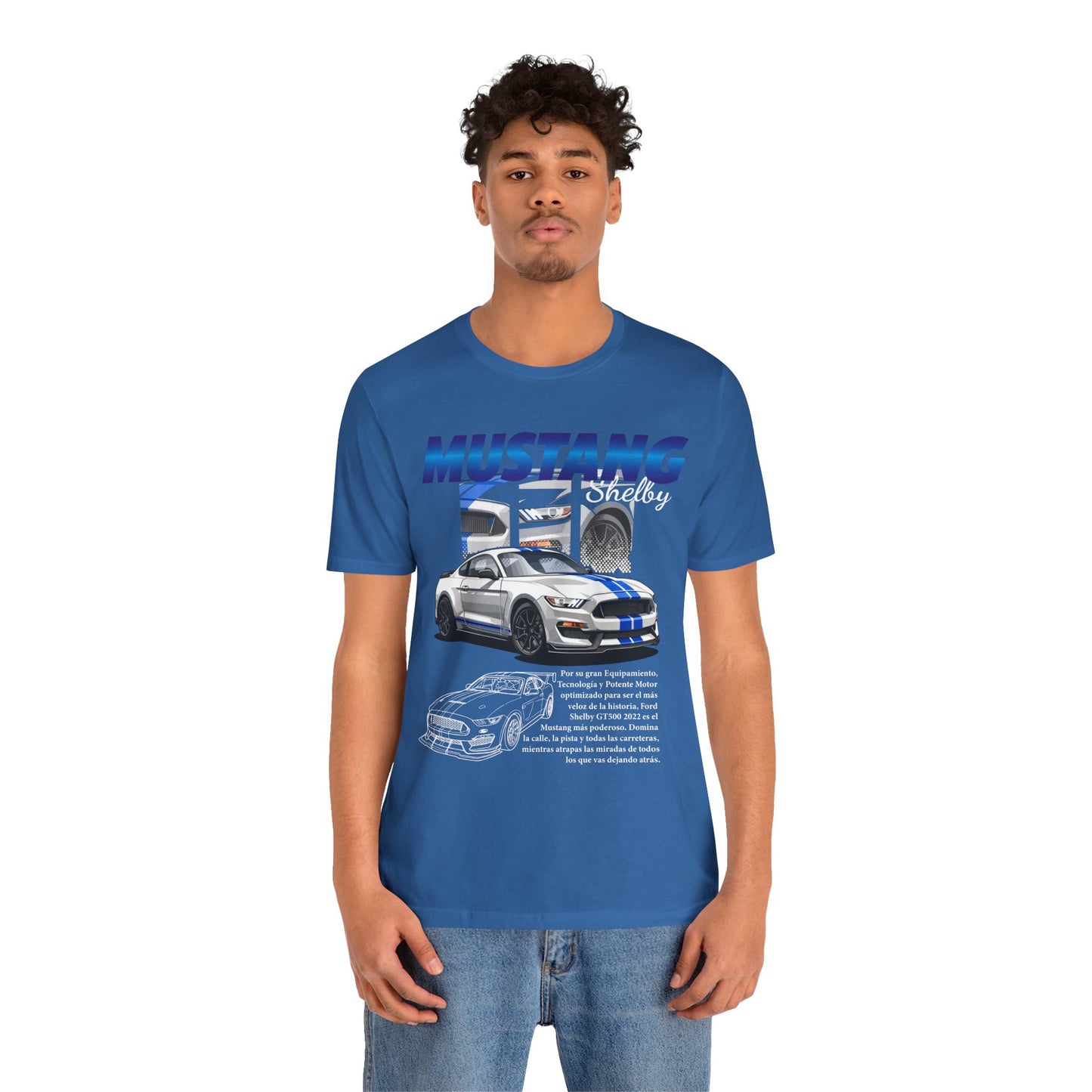 Mustang Graphic Tee for Car Enthusiasts | Unisex Jersey Short Sleeve Shirt