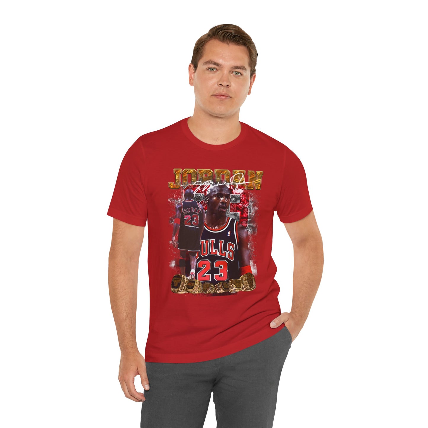 Michael Jordan Graphic Unisex Tee - Retro Sportswear for Basketball Fans