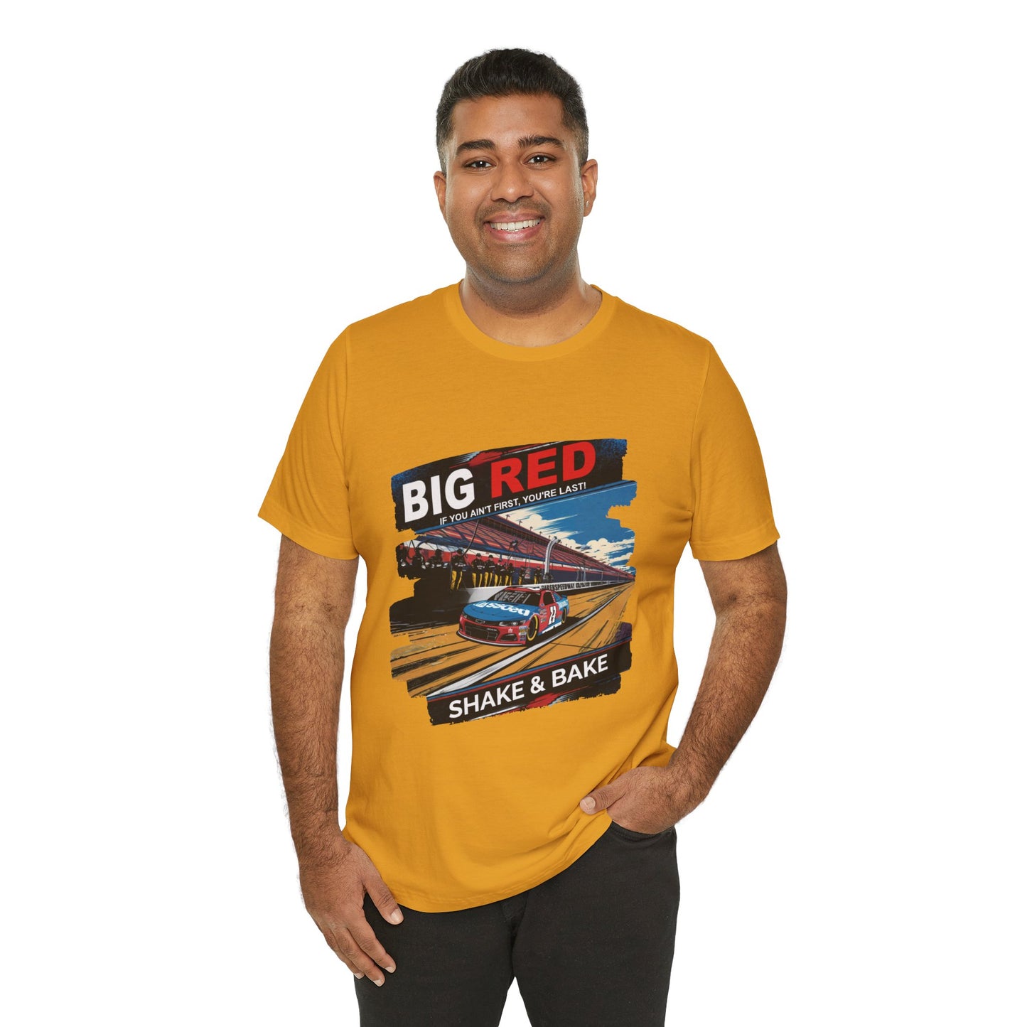 Big Red Shake & Bake Racing Tee