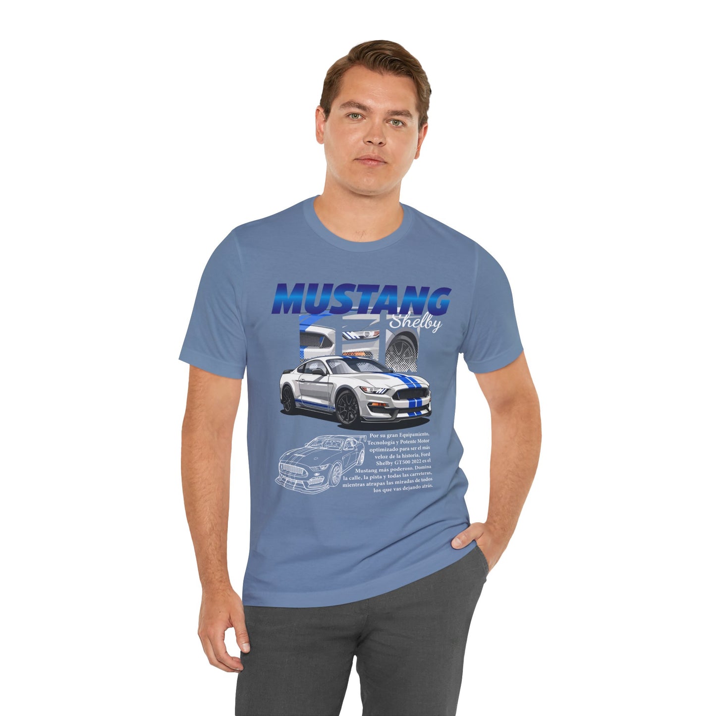 Mustang Graphic Tee for Car Enthusiasts | Unisex Jersey Short Sleeve Shirt