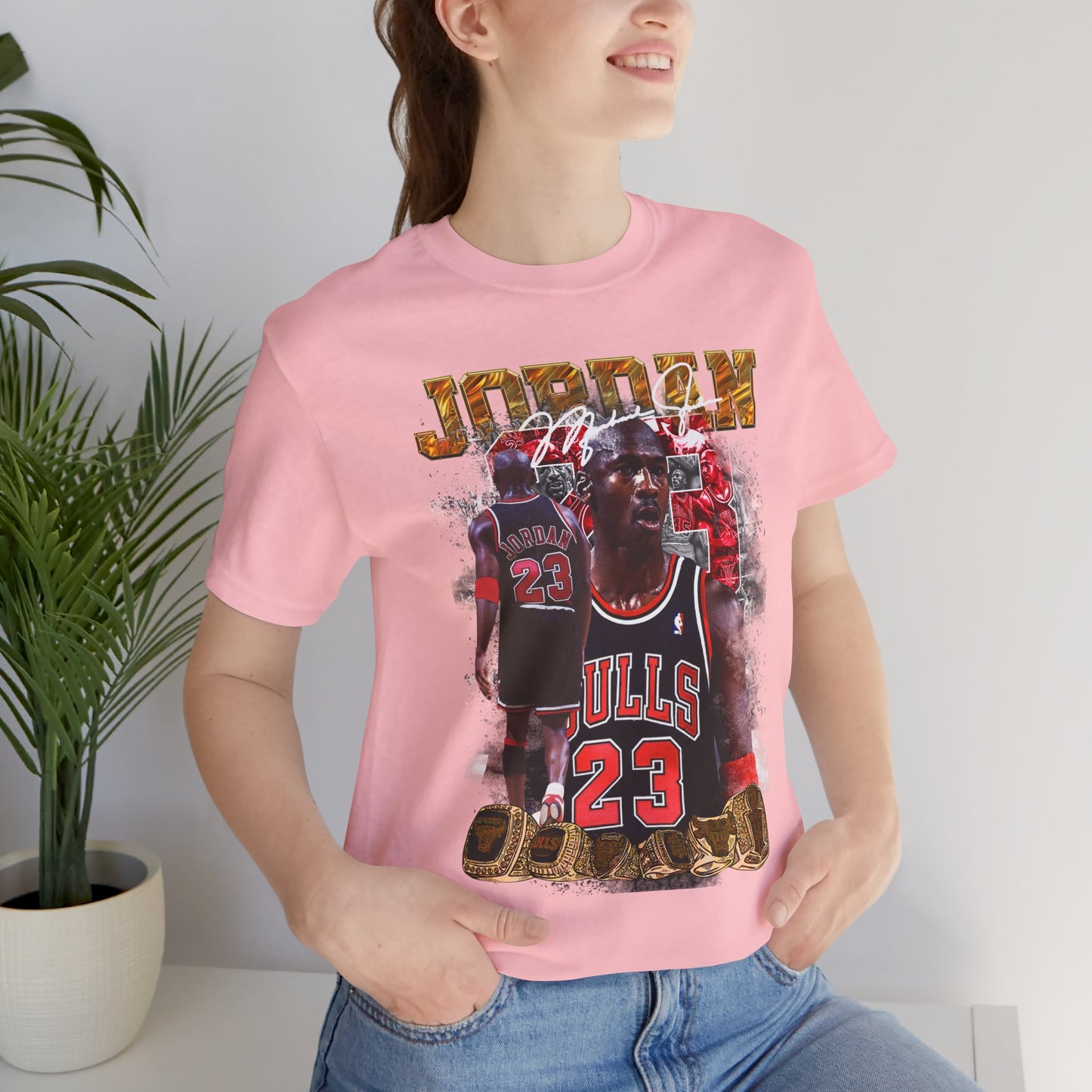 Michael Jordan Graphic Unisex Tee - Retro Sportswear for Basketball Fans